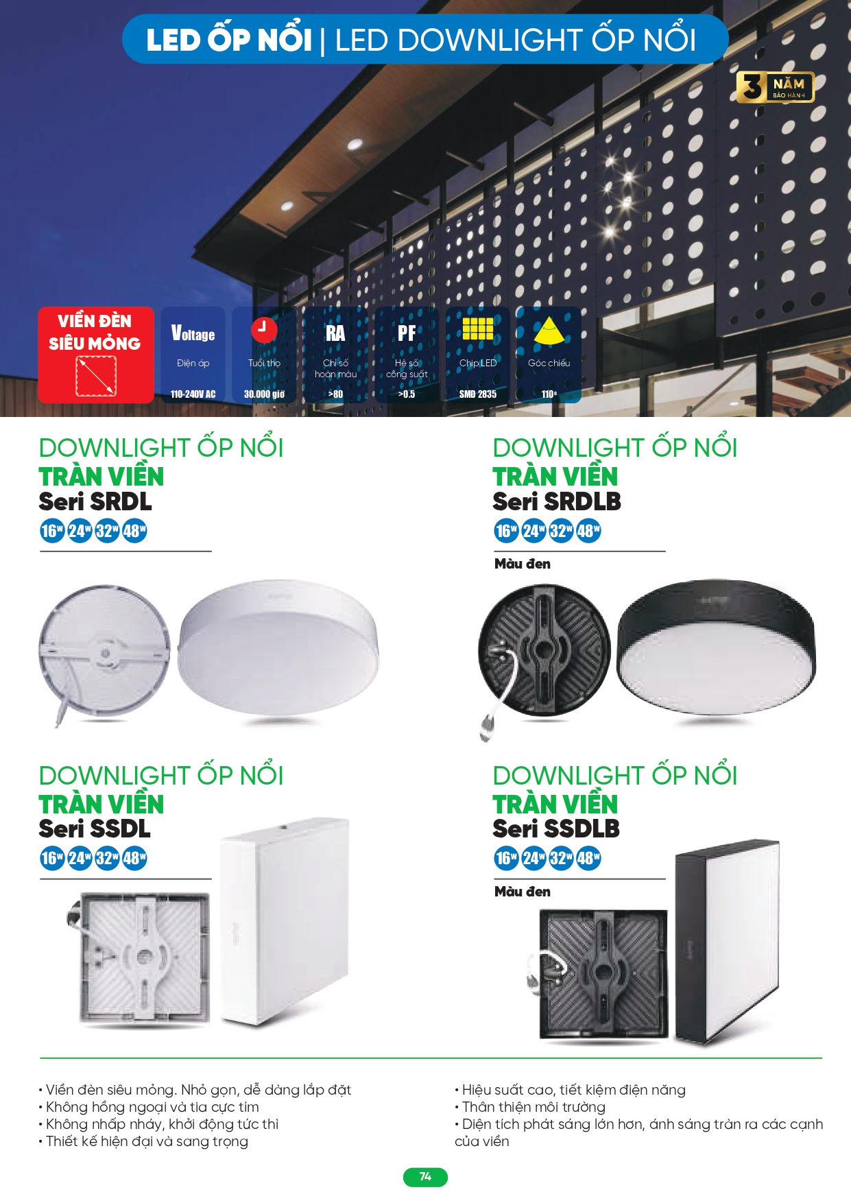 Bảng giá đèn LED MPE 2026